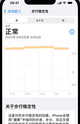 南林乡iPhone手机维修如何在iPhone开启'步行稳定性通知'