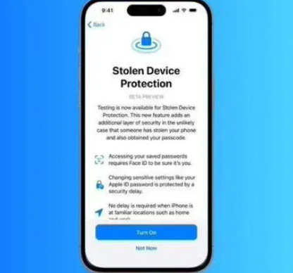 南林乡苹果授权维修店分享被盗设备保护功能开启方法 