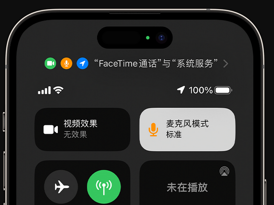 南林乡苹果授权维修网点分享iPhone在通话时让你的声音更清晰 